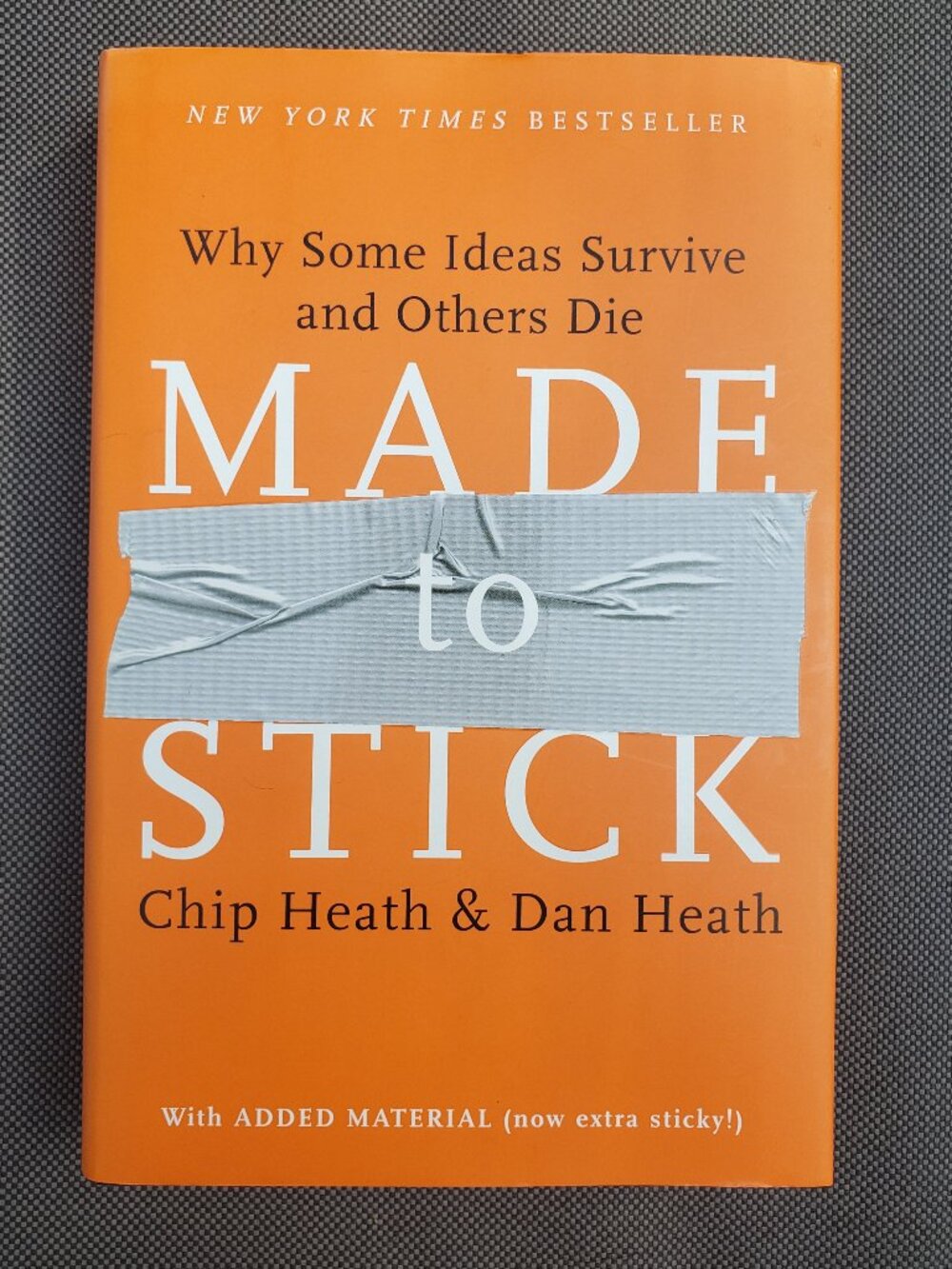 Made to Stick hardcover book by Chip & Dan Heath